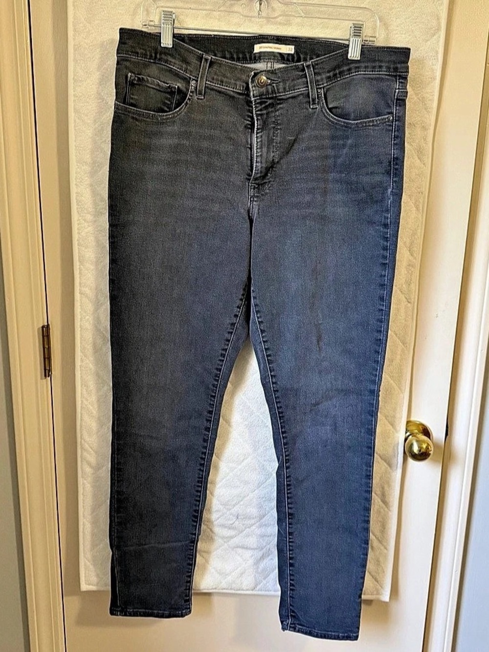 Levi's 311 Shaping Skinny Jeans Gray Waist 32